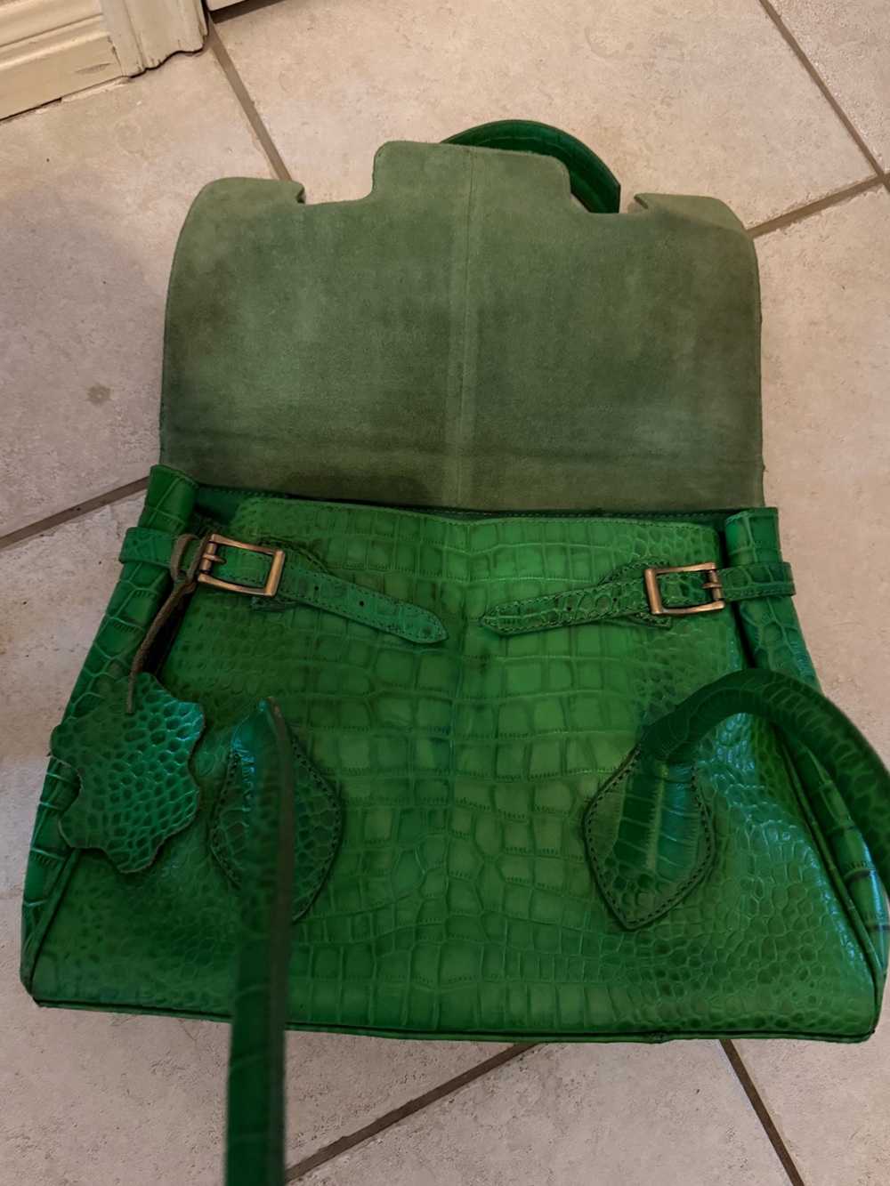 Paul Marius COLETTE M ALLIGATOR COCKTAIL - JADE - Picture 4 of 6